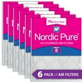 thumbnail image 1 of 12x12x1 (11_3/4x11_3/4) Nordic Pure Tru Mini Pleat MERV 8 Air Filters 6 Pack, 1 of 7