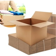 12x12x12 Medium Moving & Shipping Boxes, Extra Strength, Heavy-Duty Corrugated Cardboard Boxes for Packing, Storage, Shipping (5)