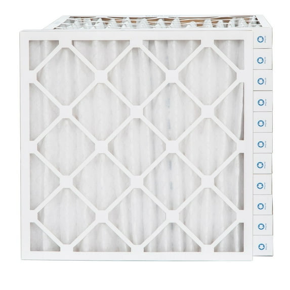 12x12x2 MERV 11 ( MPR 1000, FPR 7-8 ) Pleated 2" Air Filters for AC and Furnace. Case of 12. Exact Size: 11-1/2 x 11-1/2 x 1-3/4