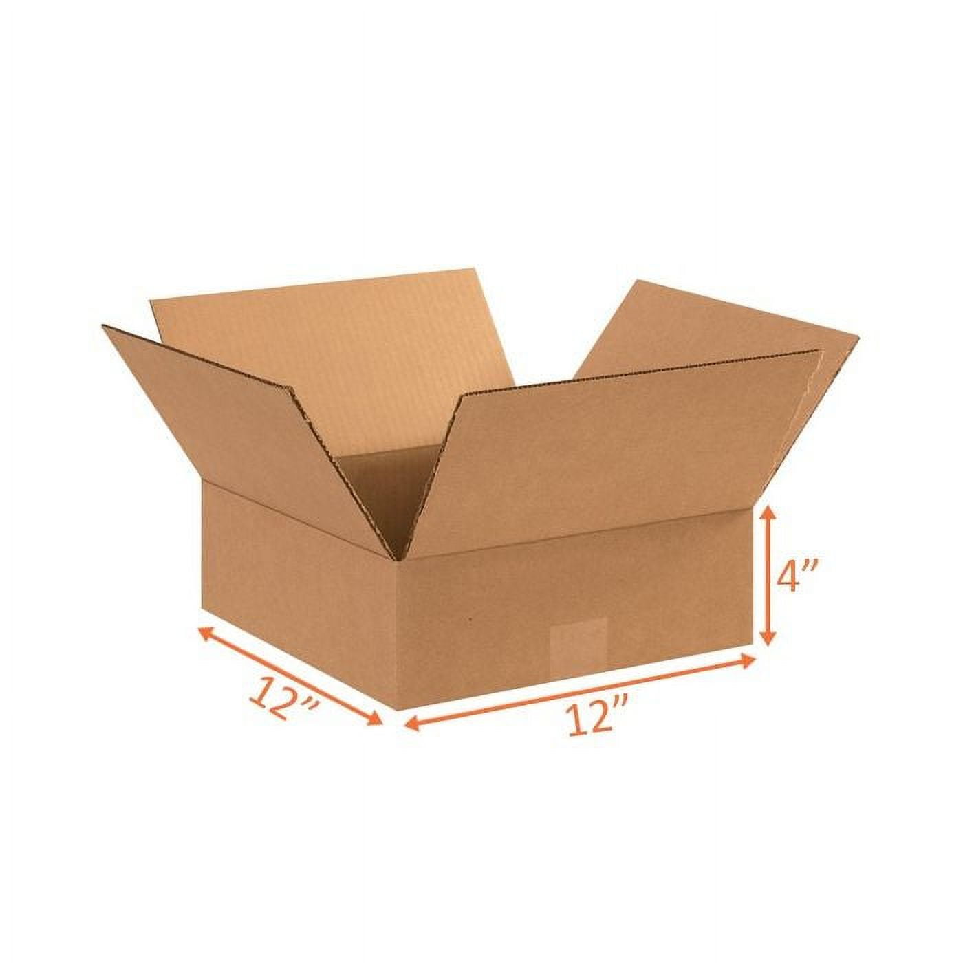 12x12x4 Size Shipping and Packing Box Cardboard Quantity per Order 100 Box Bundle (100