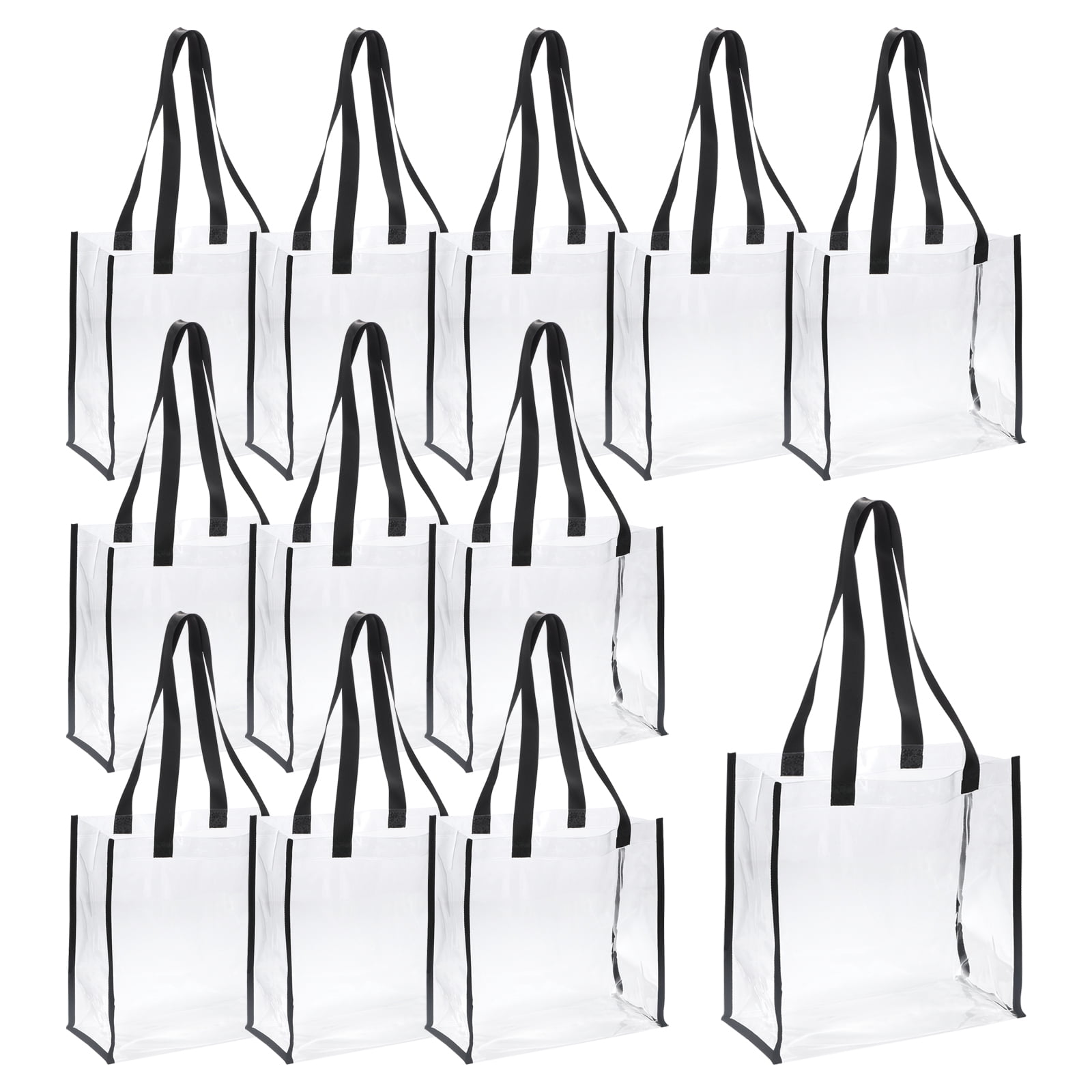 12x12x6 Stadium Approved Clear Tote Bags Reusable PVC Plastic Tote Bag 12x12x6-stadium-approved-clear-tote-bags-reusable-pvc-plastic-tote-bag