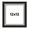 thumbnail image 1 of 12x13 Frame Black Real Wood Picture Frame Width 2.25 Inches | Interior Frame Depth 0.5 Inches |, 1 of 8