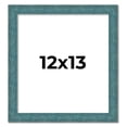 thumbnail image 1 of 12x13 Frame Blue Rustic Barnwood Solid Wood Picture Frame Width 1.25 Inches | Interior Depth 0.5, 1 of 8