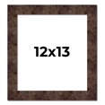 thumbnail image 1 of 12x13 Frame Brown Burl Real Wood Picture Frame Width 1.625 Inches | Interior Frame Depth 0.5 Inches, 1 of 8