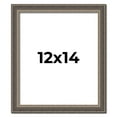 thumbnail image 1 of 12x14 Frame Silver Real Wood Picture Frame Width 1.25 Inches | Interior Frame Depth 0.5 Inches |, 1 of 8