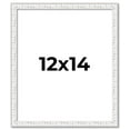 thumbnail image 1 of 12x14 Frame White Real Wood Picture Frame Width 0.75 inches | Interior Frame Depth 0.5 inches |, 1 of 8
