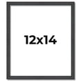 thumbnail image 1 of 12x14 Rustic Brown Real Wood Picture Frame Width 0.75 inches | Interior Frame Depth 0.5 inches |, 1 of 8