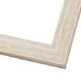 thumbnail image 1 of 12x14 White Rustic Wide Barnwood Picture Frame - UV Acrylic, Foam Board Backing, Hanging Hardware, 1 of 8