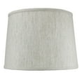 thumbnail image 1 of 12x14x10" SLIP UNO FITTER Textured Oatmeal Drum Shade, 1 of 8
