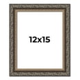 thumbnail image 1 of 12x15 Frame Black Real Wood Picture Frame Width 2 inches | Interior Frame Depth 0.5 inches | Fitz, 1 of 8