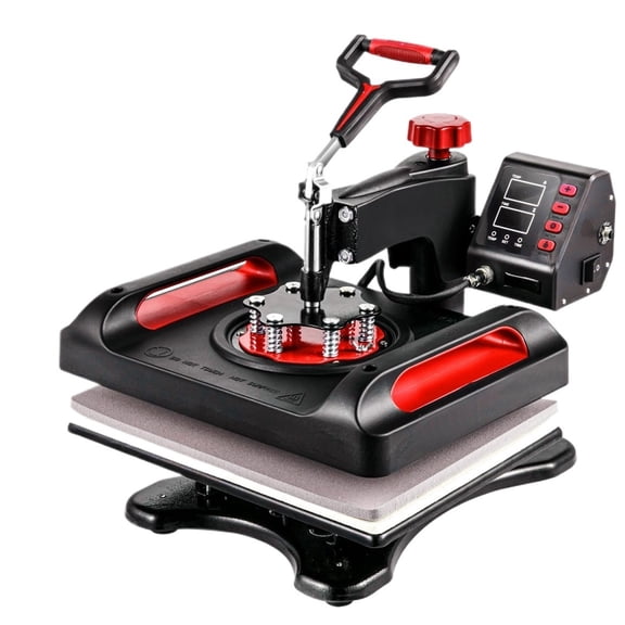 12x15In Heat Press Machinine Multifunctional Clamshell Printer Digital Heat Press Transfer Machine Sublimation Machine ,Fast-Drying Ink with Crisp Output