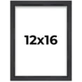 thumbnail image 1 of 12x16 Black Shadowbox Frame - Interior Size 12x16 by 1 Inches - Made to Display Items Up To 1 Inches Deep, 1 of 5
