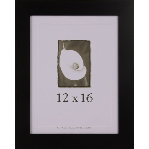 12x16 Black Wood Frames - Affordable Series (Large)