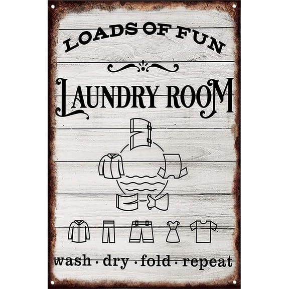 12x16 Inch Vintage Laundry Room Sign Canvas Wall Art Rustic Laundry Rules Prints Signs Framed Laundry Schedule Funny Rules Prints Wood Background Bathroom Laundry Room Decor Size
