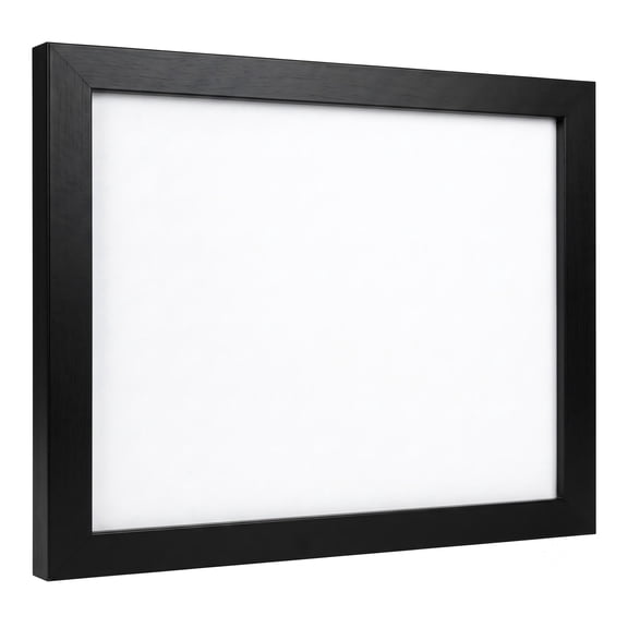 12x16 Picture Frame, 1 Pack Black Wall Hanging Photo Frame for 12x16 Pictures, Premium PVC Poster Frame for Home Office Decor, Easy to Hang Horizontal or Vertical Display, Black