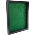 thumbnail image 1 of 12x16 Shadow Box Frame In Black With A 1 3/4" Usable Depth Includes Green Suede Acid-Free Backing,, 1 of 6