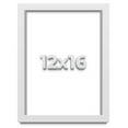 thumbnail image 1 of 12x16 Shadow Box High Gloss White Display Frame | 1.625 Inches Deep | 1 Inch Moulding Width | Solid, 1 of 4