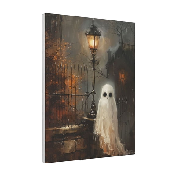 12x16 inch Canvas Hanging Picture Phantom Under The Streetlight,Indoor Bedroom,Living Room,Man Cave Decor Wall Art Prints,Modern Style Phantom Under The Streetlight Art Decorative Paintings