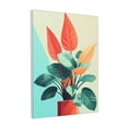 thumbnail image 1 of 12x16 inch Canvas Painting Wall Decor Paradise Bird Flower Potted Plants,Home Villa Garden Wall Decor Poster Painting,Apartment,Hotels,Rustic Decor Prints,Gift For Paradise Bird Flower Lovers, 1 of 6