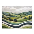 thumbnail image 1 of 12x16 inch Living Room Decor Abstract Mountain Landscape Oil Paintings On Canvas,Apartment Home Room Decor Accessory,Living Room,Bathroom,Bedroom,Office Decor Wall Art Prints,For Cafes,Hotels, 1 of 6