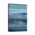 thumbnail image 1 of 12x16 inch Modern Blue Ocean Canvas Print - Abstract Artwork for Wall, Perfect for Sea Lake Themed Homes, 1 of 7