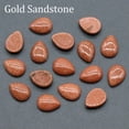 thumbnail image 1 of 12x16mm Crystal Stone Chakra Water Drop CAB Flatback Cabochon Beads for Jewelry, 1 of 9