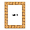 thumbnail image 1 of 12x17 Frame Beige Real Wood Picture Frame Width 3 inches | Interior Frame Depth 0.5 inches |, 1 of 8