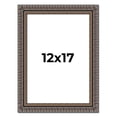 thumbnail image 1 of 12x17 Frame Black Feather Payton Ornate Solid Wood Picture Frame Width 1.75 Inches | Interior Depth, 1 of 8