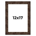 thumbnail image 1 of 12x17 Frame Brown Burl Real Wood Picture Frame Width 1.625 Inches | Interior Frame Depth 0.5 Inches, 1 of 8