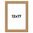 thumbnail image 1 of 12x17 Frame Gold Real Wood Picture Frame Width 1.5 inches | Interior Frame Depth 0.5 inches |, 1 of 8