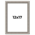 thumbnail image 1 of 12x17 Frame Grey Real Wood Picture Frame Width 1.25 inches | Interior Frame Depth 0.5 inches | Hans, 1 of 8