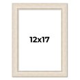thumbnail image 1 of 12x17 Frame White Real Wood Picture Frame Width 1.75 inches | Interior Frame Depth 0.5 inches |, 1 of 8