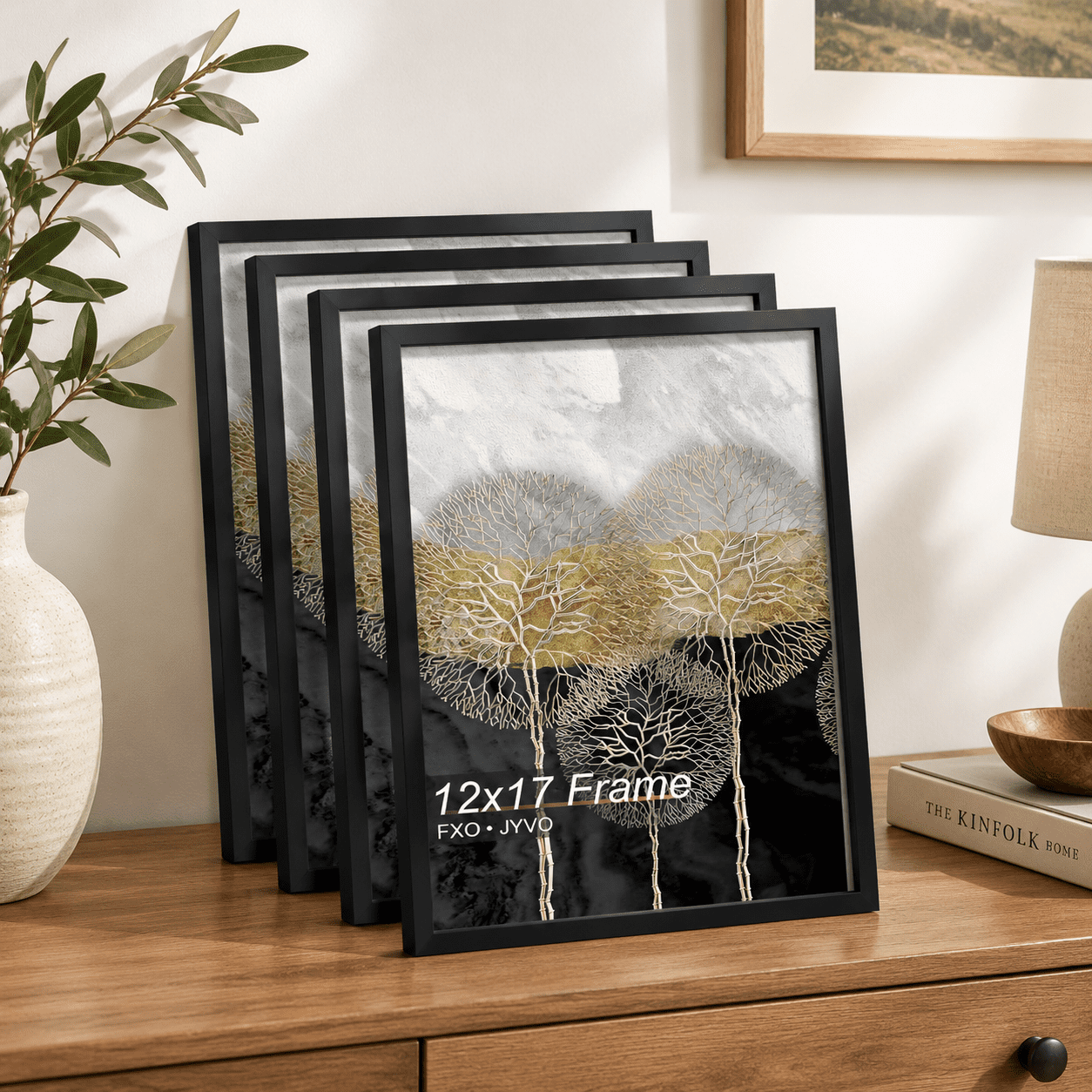 12x17 Picture Frame Set Of 5 For Photoer Horizontally/vertically ...