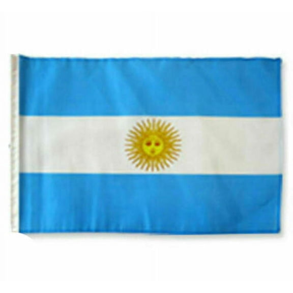 12x18 12"x18" Argentina Sleeve Flag Boat Car Garden (Premium Polyester)