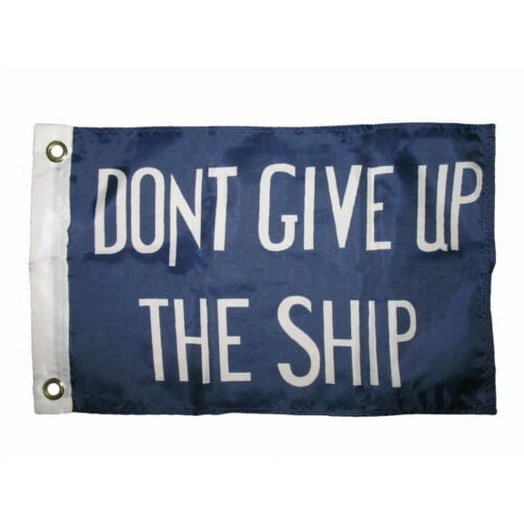 12x18 12"x18" Commodore Perry Boat Motorcycle Flag Banner Indoor/Outdoor Grommet