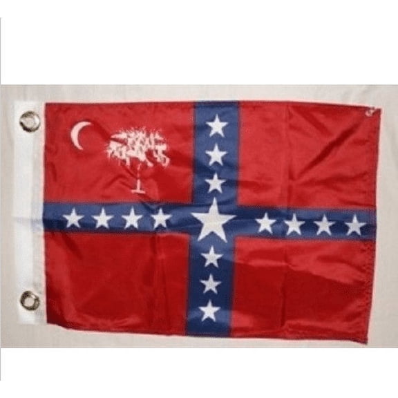 12x18 12"x18" State of South Carolina SC Sovereignty Boat Flag indoor/outdoor