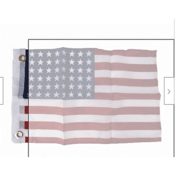 12x18 12"x18" USA American 48 Star Historical Motorcycle Flag Grommets