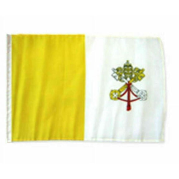 12x18 12"x18" Vatican City Sleeve Flag Boat Car Garden