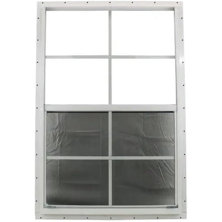 12x18 Aluminum Double Glazed Windows for Sheds and Barns (2-Pack) (12x18-2)