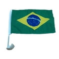 thumbnail image 1 of 12x18 Brazil Country Car Vehicle 12x18 Brasil Flag (Super Polyester), 1 of 1