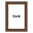 thumbnail image 1 of 12x18 Copper and Brown Real Wood Picture Frame Width 2 inches | Interior Frame Depth 0.5 inches |, 1 of 8