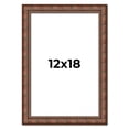 thumbnail image 1 of 12x18 Dark Brown Bamboo Real Wood Picture Frame Width 1.5 inches | Interior Frame Depth 0.5 inches, 1 of 8