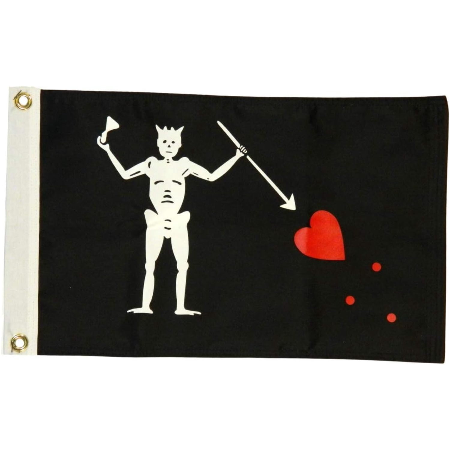 12x18 Shark Boat Flag - All Weather Nautical Flag Made In USA