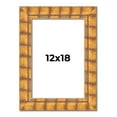 thumbnail image 1 of 12x18 Frame Beige Real Wood Picture Frame Width 3 inches | Interior Frame Depth 0.5 inches |, 1 of 8