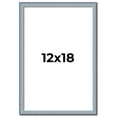thumbnail image 1 of 12x18 Frame Blue Scuffed Farm Board Solid Wood Picture Frame Width 0.75 Inches | Interior Depth 0.5, 1 of 8