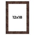 thumbnail image 1 of 12x18 Frame Brown Burl Real Wood Picture Frame Width 1.625 Inches | Interior Frame Depth 0.5 Inches, 1 of 8