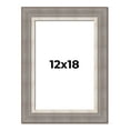 thumbnail image 1 of 12x18 Frame Grey Real Wood Picture Frame Width 2.75 Inches | Interior Frame Depth 0.5 Inches |, 1 of 8