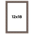 thumbnail image 1 of 12x18 Frame Silver Real Wood Picture Frame Width 1.25 Inches | Interior Frame Depth 0.5 Inches |, 1 of 8