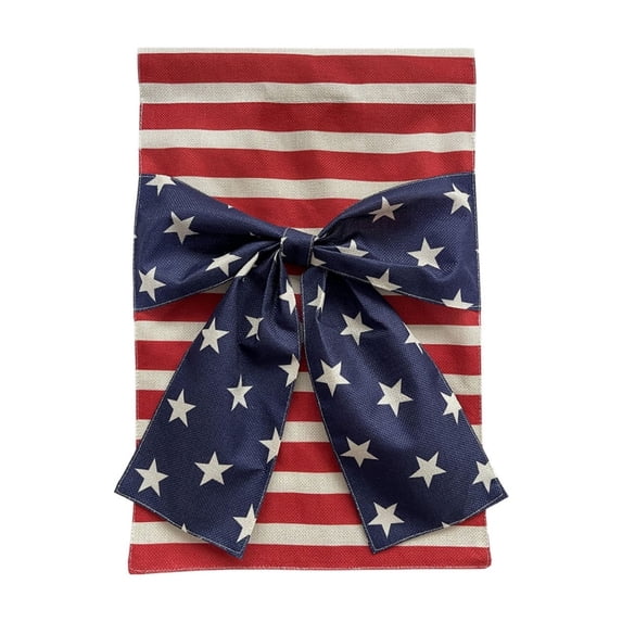 12x18 Inch Double Sided 4th of July Welcome Garden Flag - Small Summer Independence Day Floral Garden Flags Memorial Day Fourth of July Decorations Outdoor Yard Flags for Outside Lawn Porch Decor