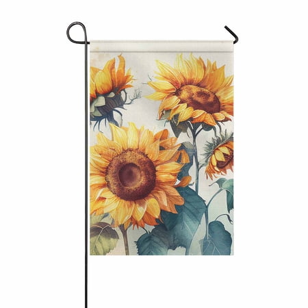12x18 Inch Double Sided Garden Flag Fall Flag, Sunflower Medley Summer Fall Garden Flag House Flag For Outdoor Yard Flag Decoration